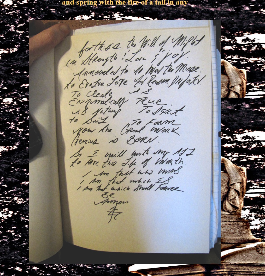 Will Of Being